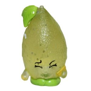 Shopkins Sour Lemon Fruit and Veg Green #2-002 Season 2 Crystal Glitz Ultra Rare